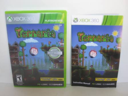 Terraria PH (CASE & MANUAL ONLY) - Xbox 360